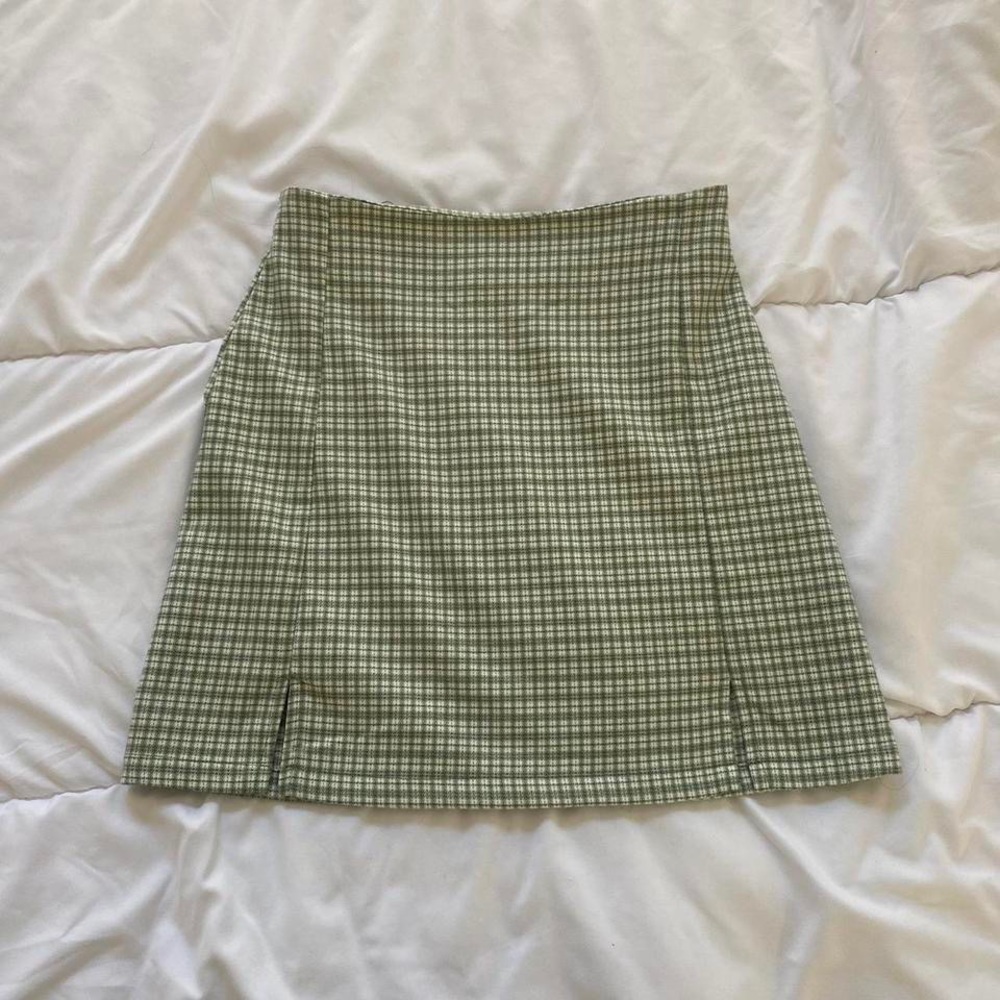 Brandy plaid skirt